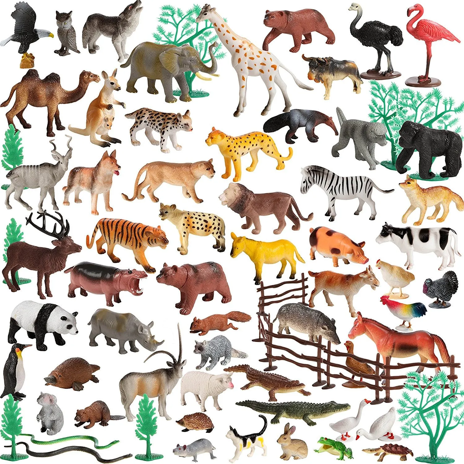100 Animal Bucket
