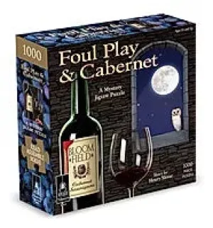 1000 Foul Play & Cabernet Mystery Jigsaw Puzzle