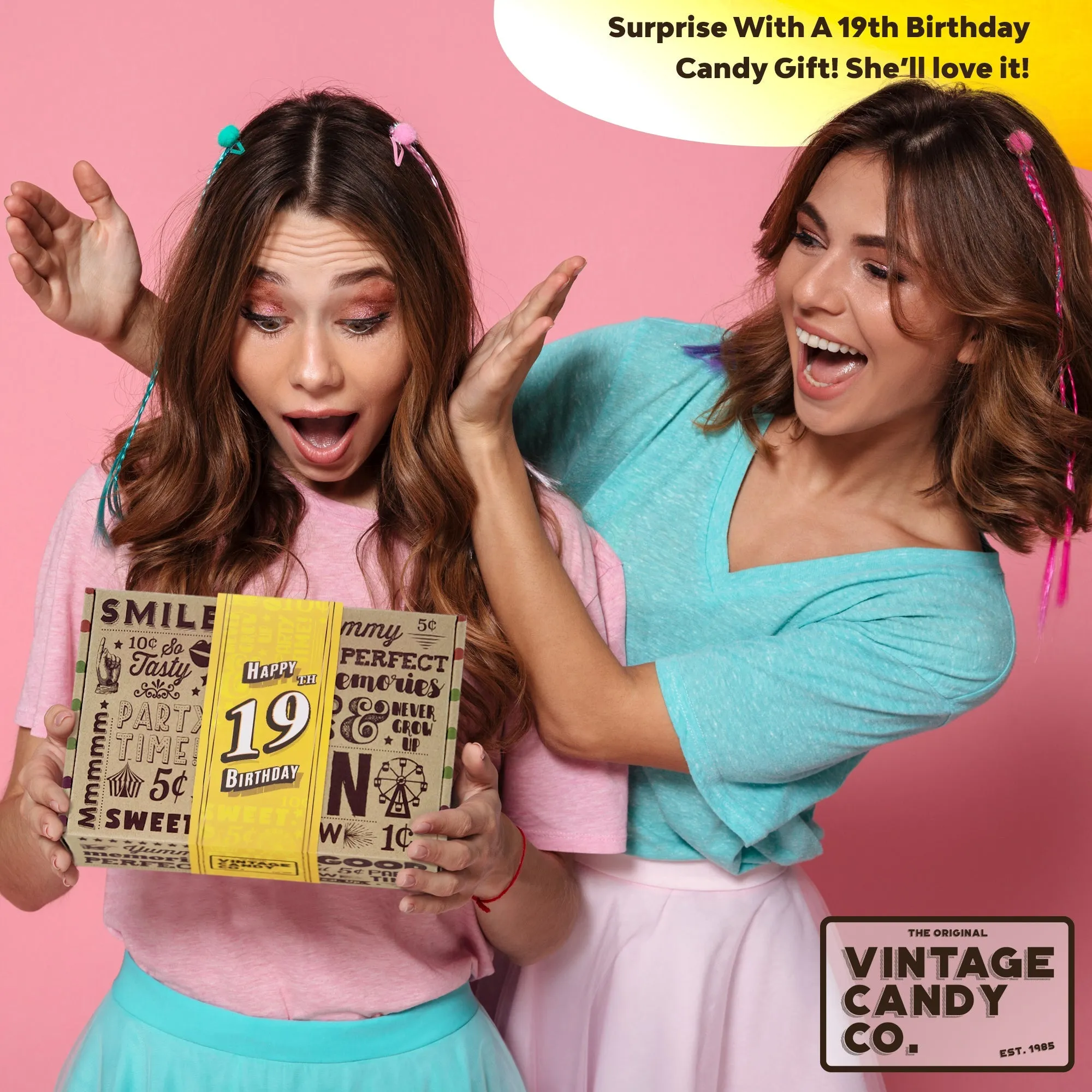 19th Birthday Retro Candy Gift