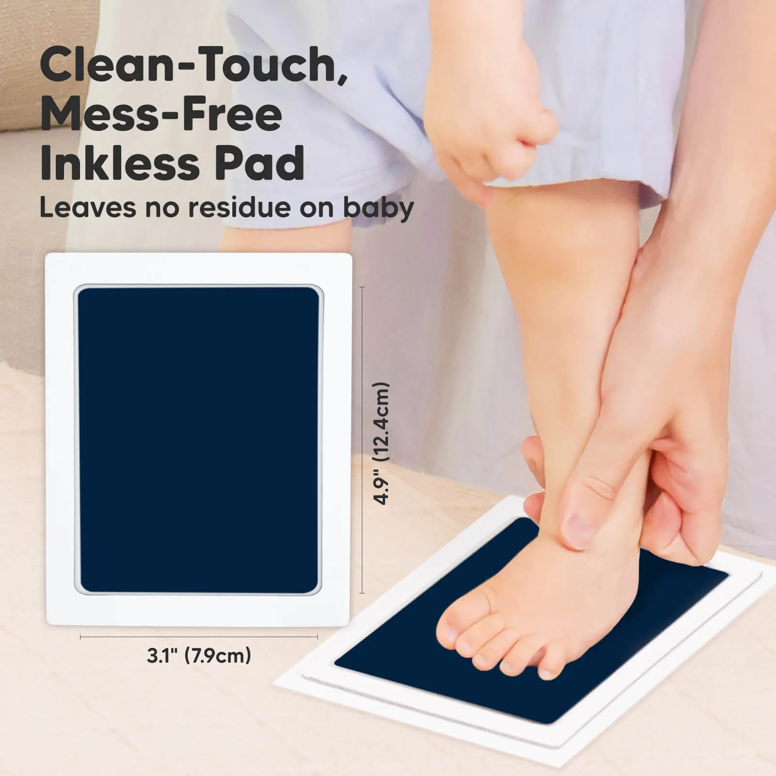 2-Pack Inkless Ink Pads (Navy)