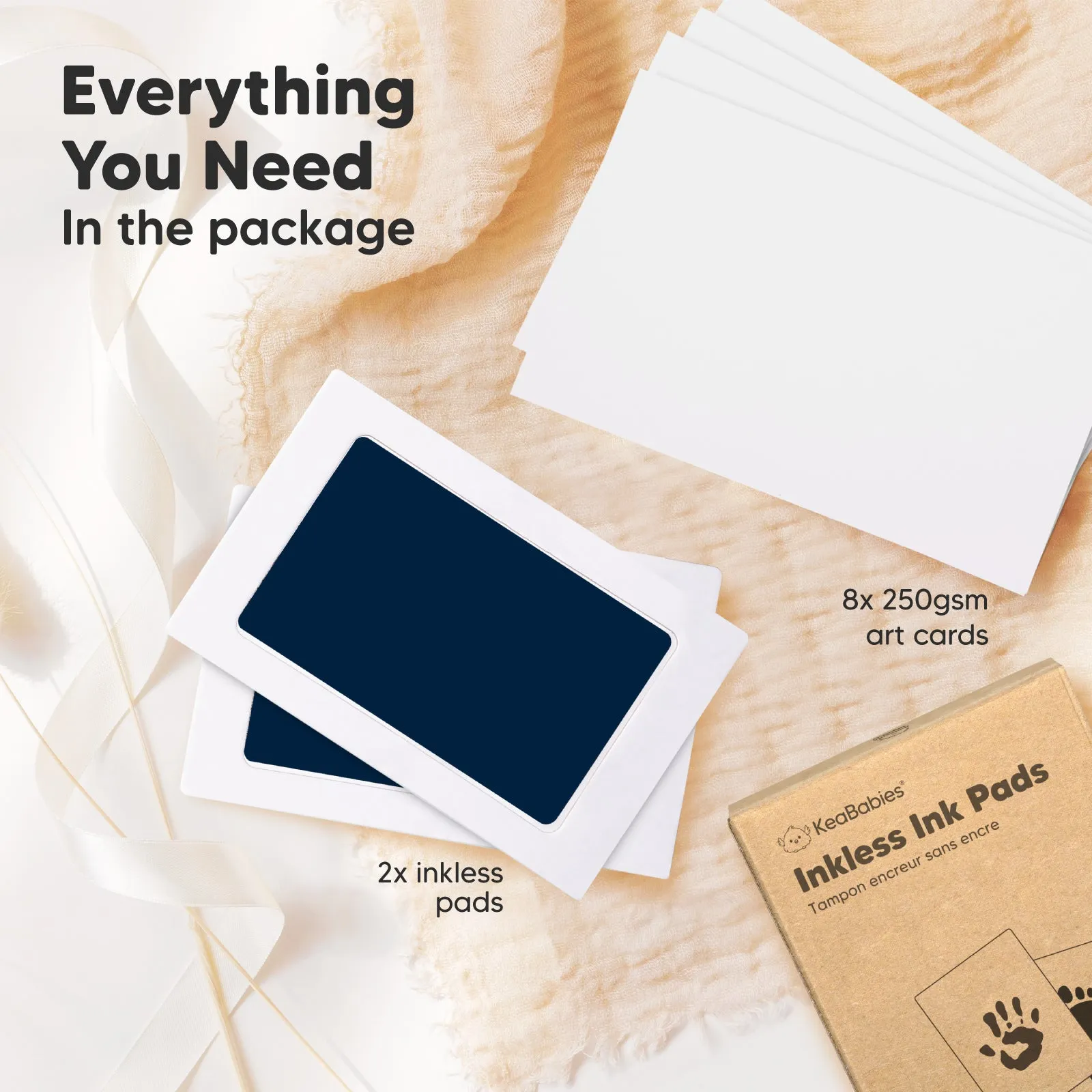 2-Pack Inkless Ink Pads (Navy)