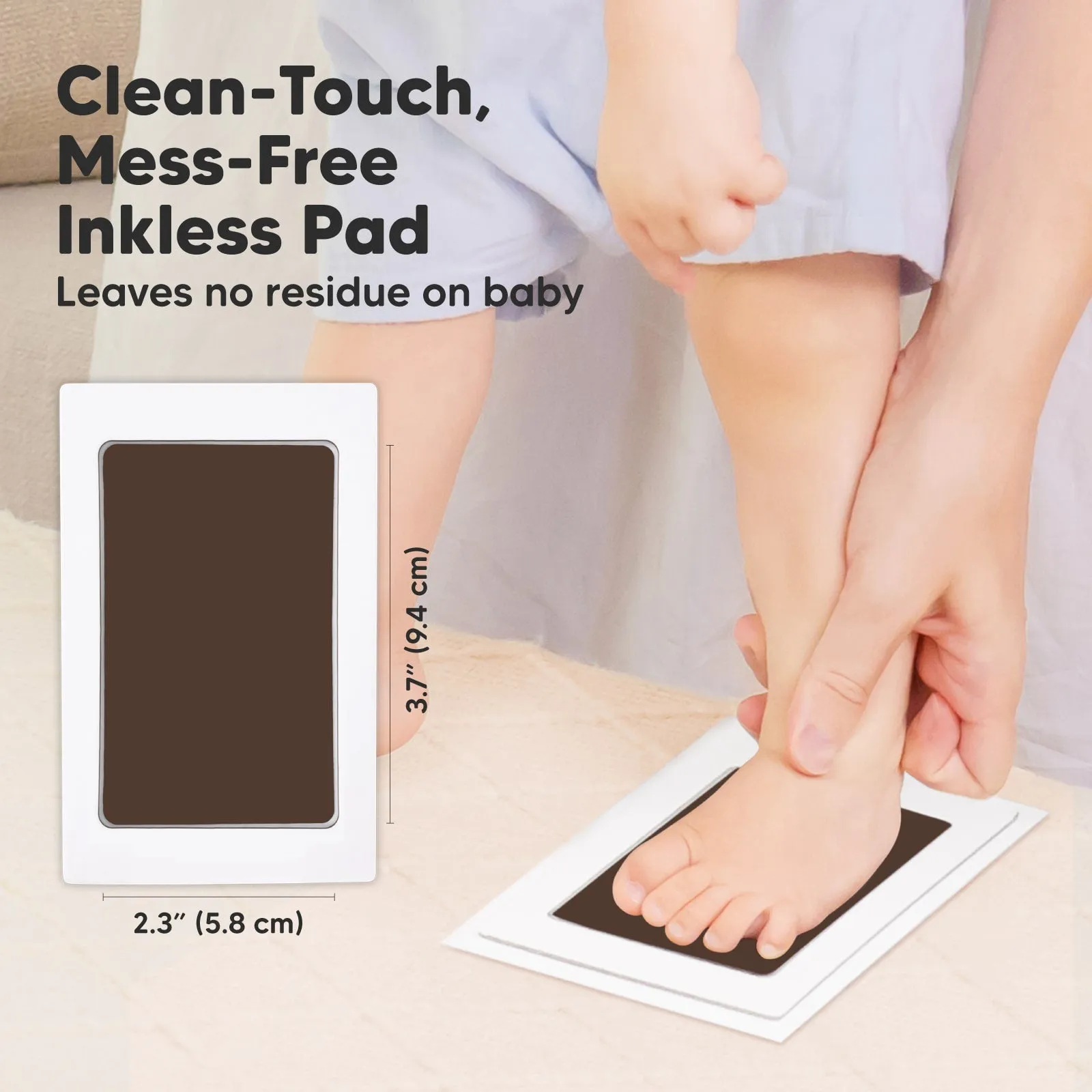 2-Pack Inkless Ink Pads (Pecan)