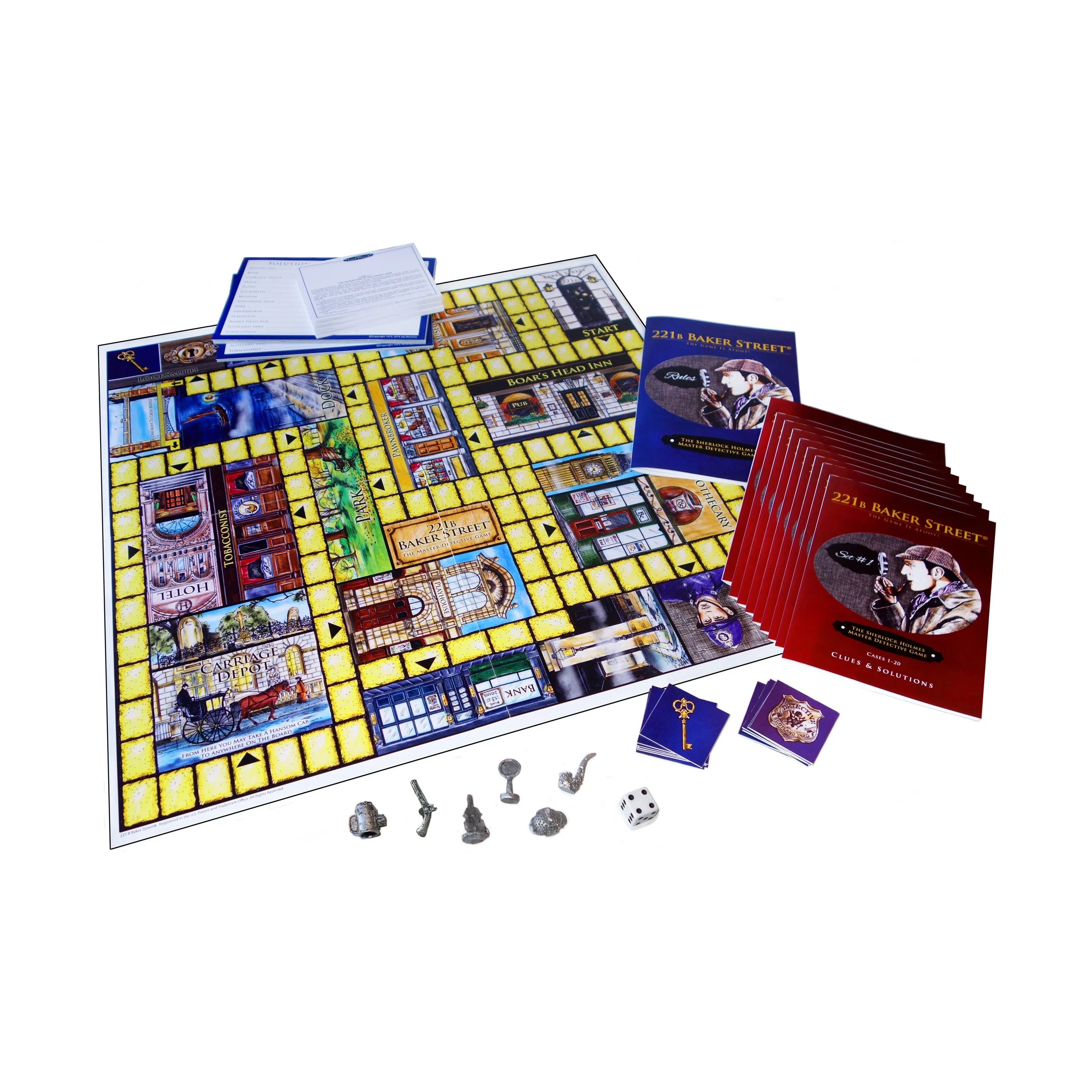 221B Baker Street - The Master Detective Game - Deluxe Edition