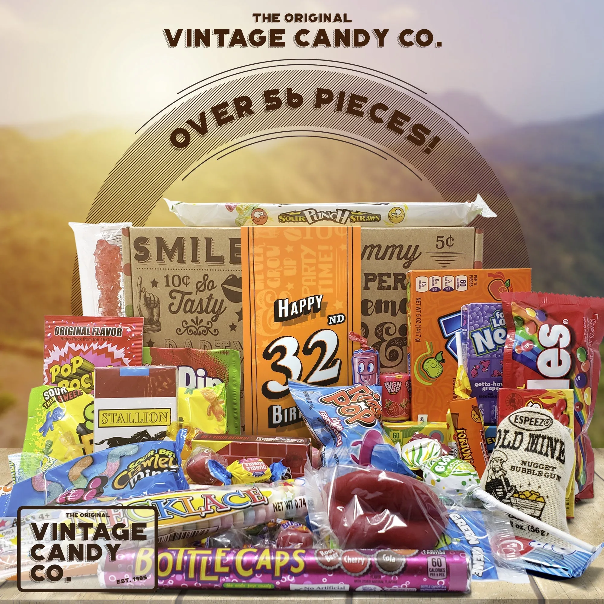 32nd Birthday Retro Candy Gift