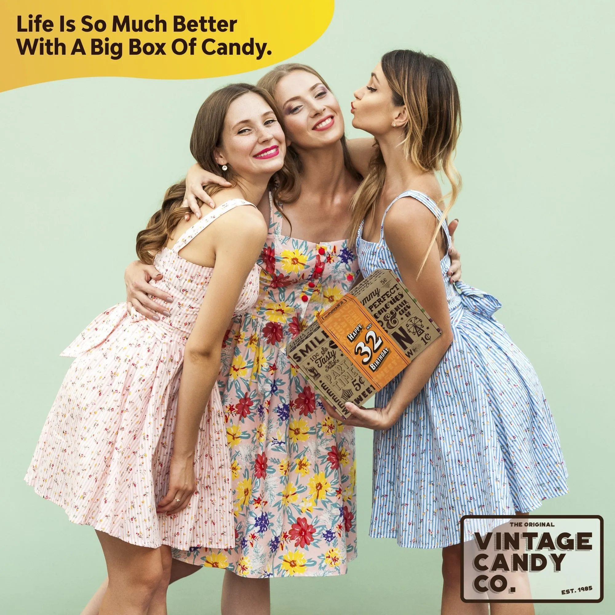 32nd Birthday Retro Candy Gift