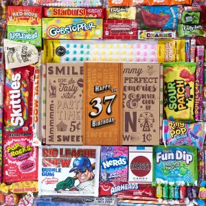 37th Birthday Retro Candy Gift