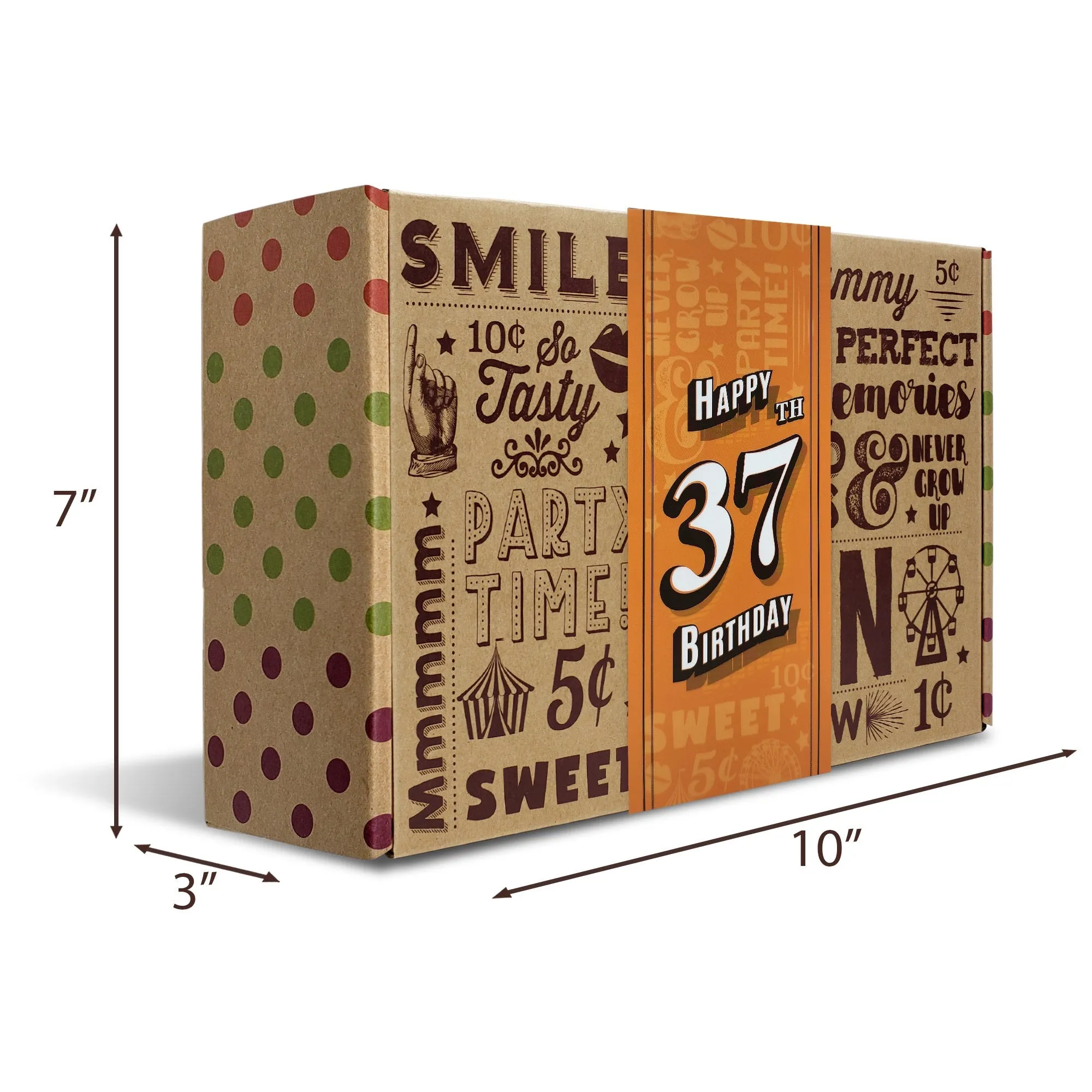 37th Birthday Retro Candy Gift