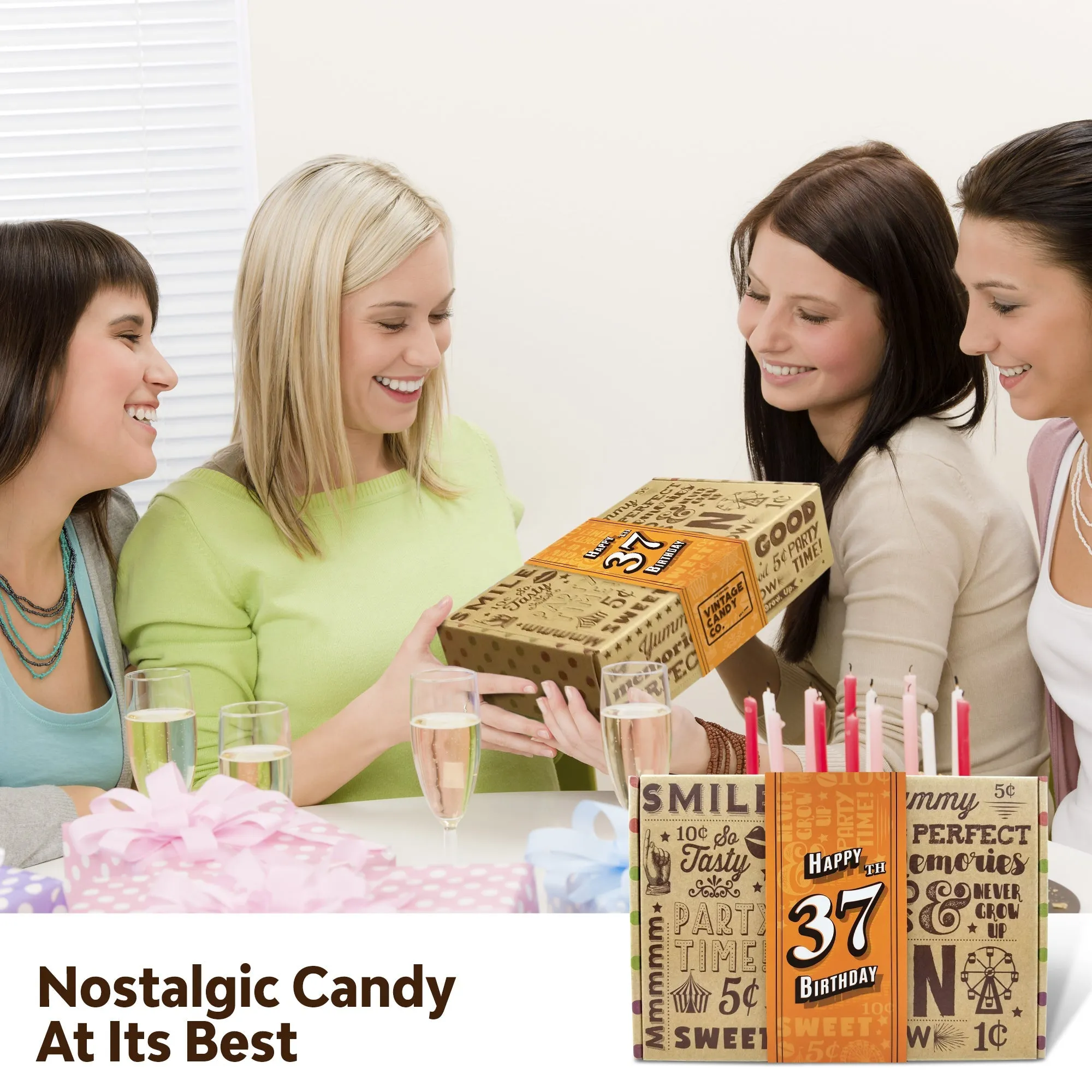 37th Birthday Retro Candy Gift