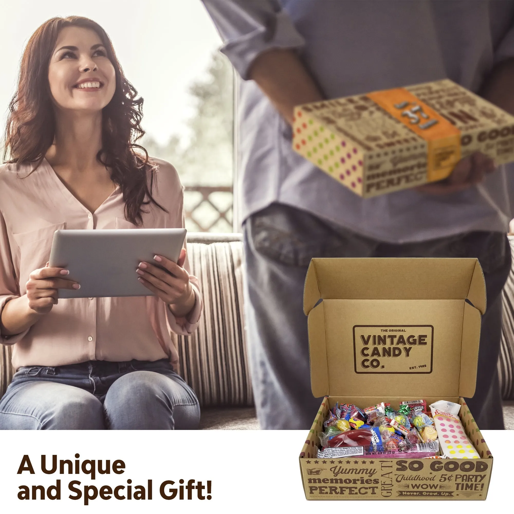 37th Birthday Retro Candy Gift