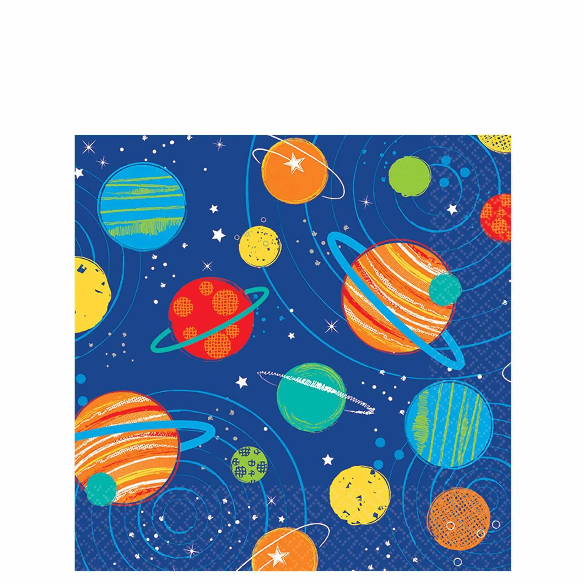 3rd Birthday Blast Off Party Kit For 16 People