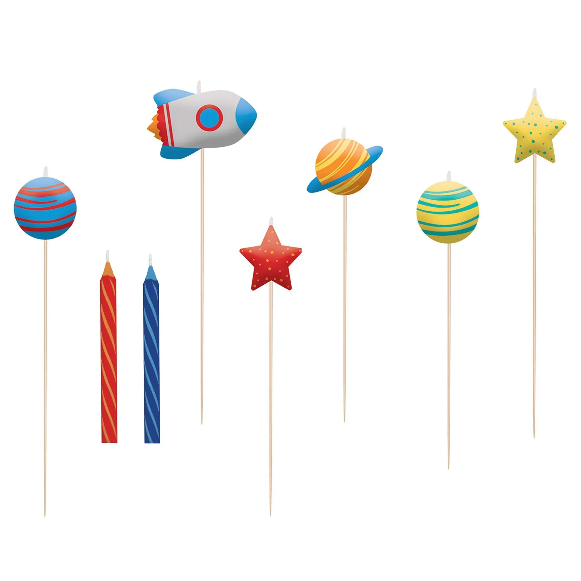 3rd Birthday Blast Off Party Kit For 16 People