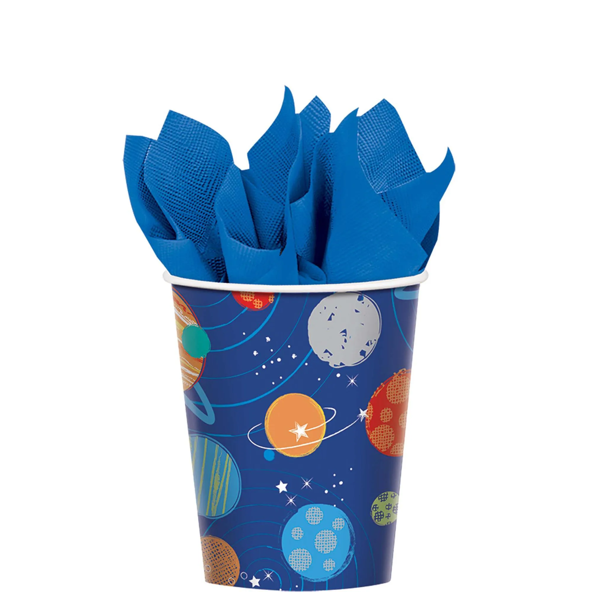 3rd Birthday Blast Off Party Kit For 16 People