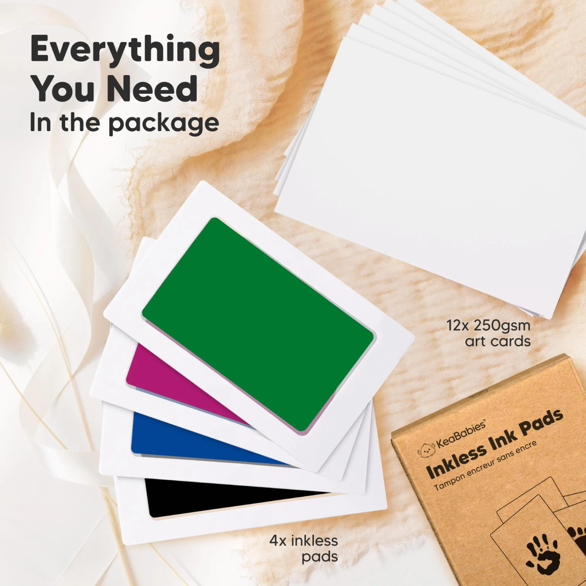 4-Pack Inkless Ink Pads (Holidays)