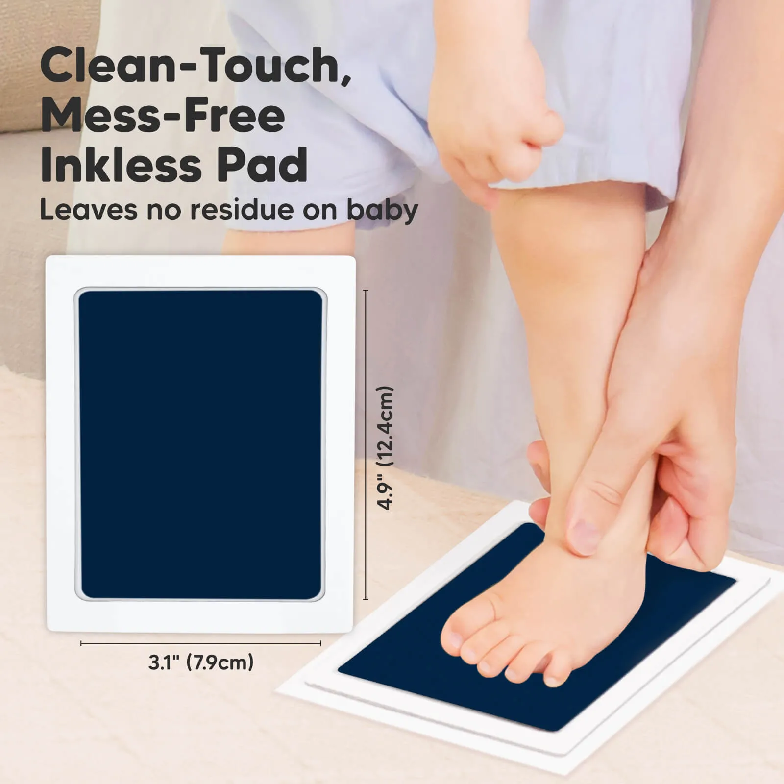 4-Pack Inkless Ink Pads (Navy)