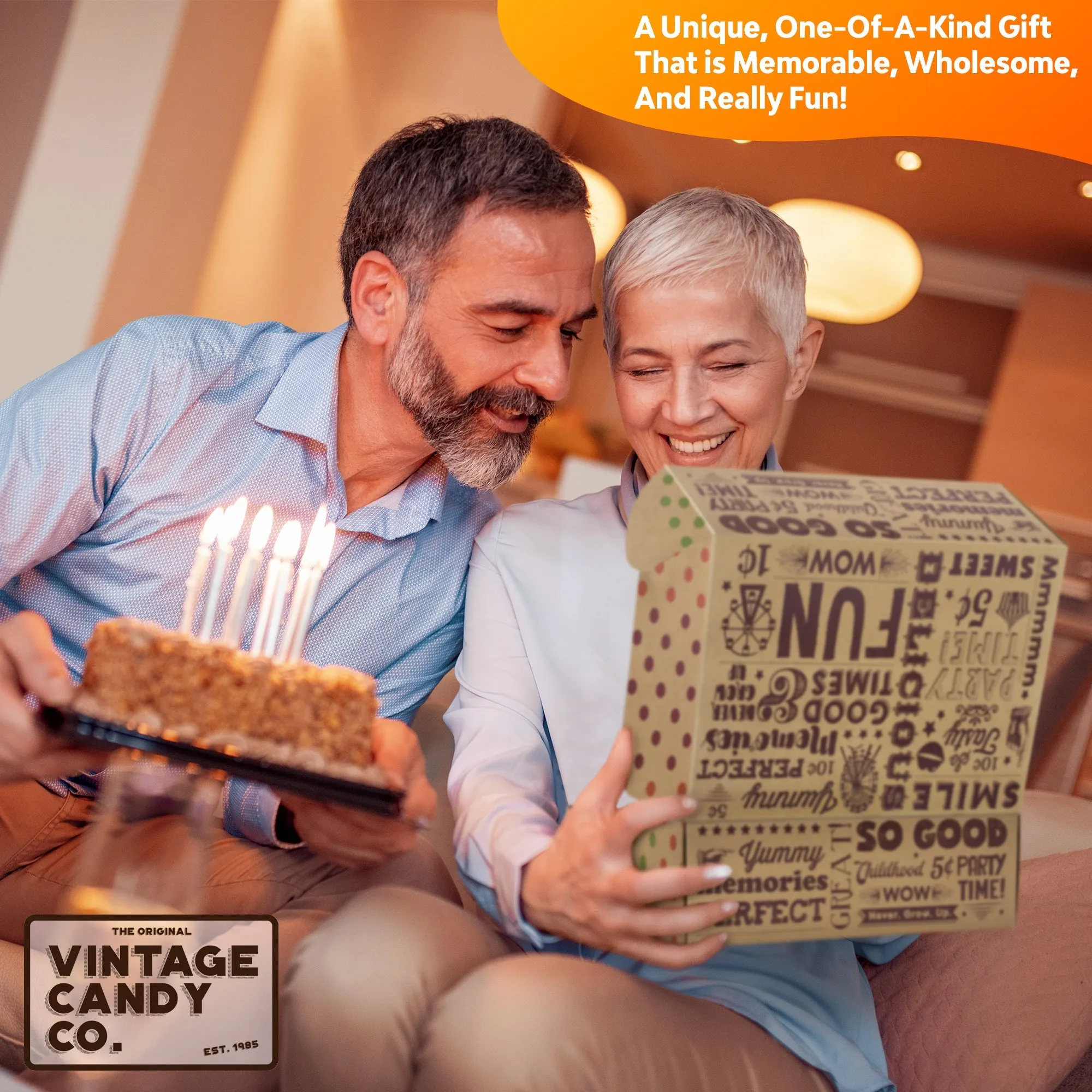 61st Birthday Retro Candy Gift