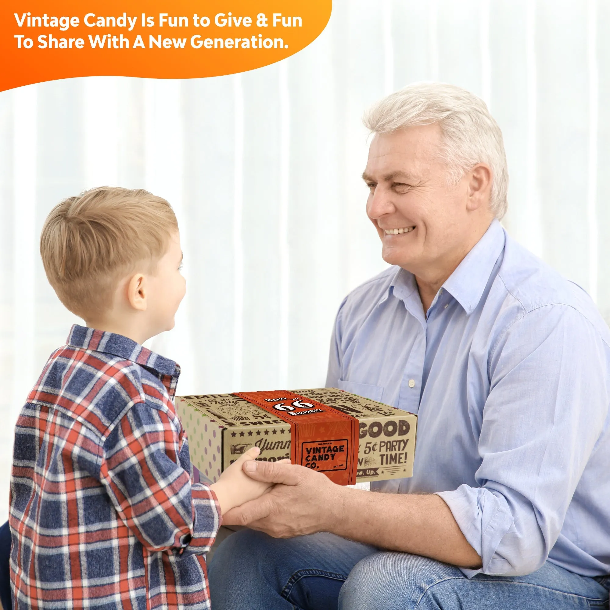 66th Birthday Retro Candy Gift