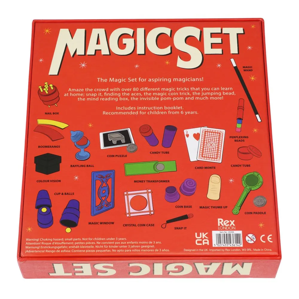 80  MAGIC TRICKS SET