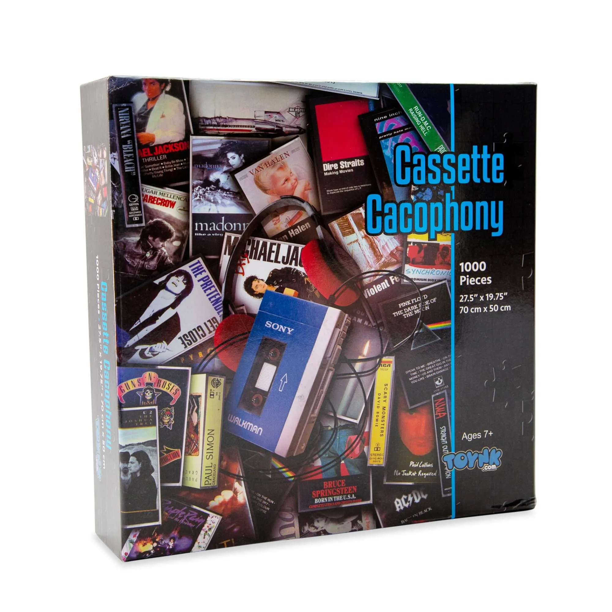 80s Cassette Music Hits 1000-Piece Jigsaw Puzzle
