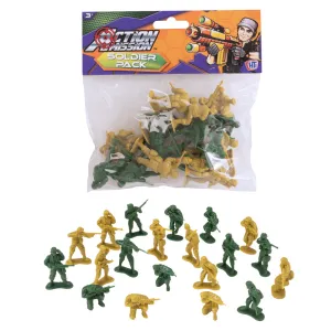Action Mission Soldier Army Man Mini Figure Pack