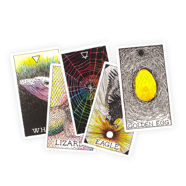 Animal Spirit Deck and Guidebook Boxed Set by The Wild Unknown