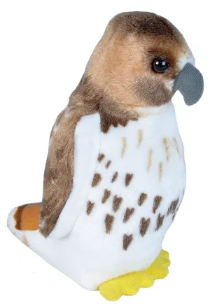 Audubon II Red-tailed Hawk Stuffed Animal with Sound - 5"