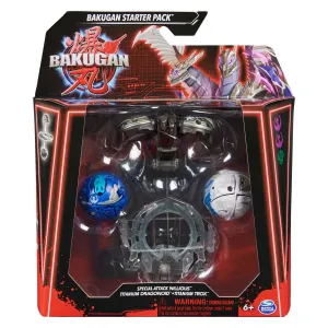 Bakugan Starter 3-Pack Special Attack Dragonoid, Nillious, Hammerhead