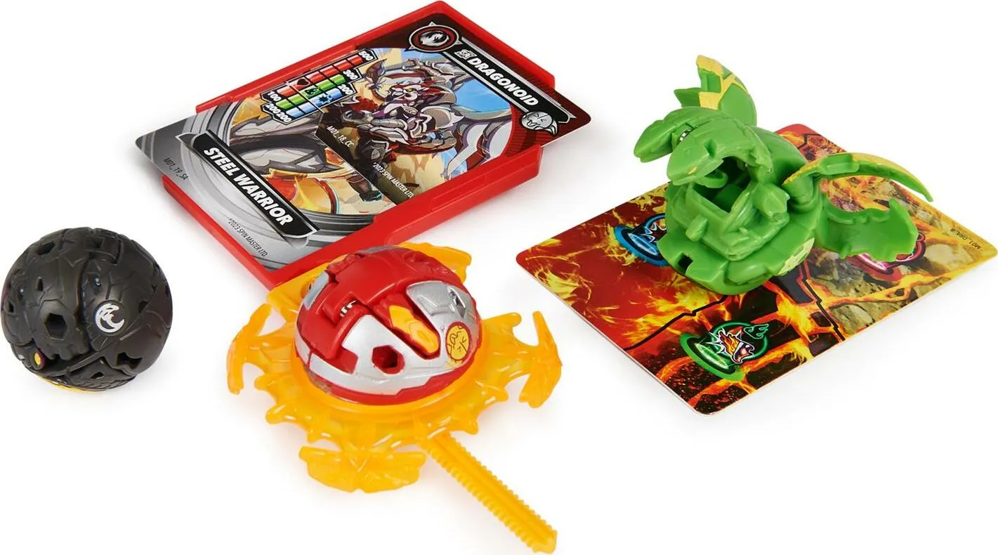 Bakugan Starter 3-Pack Special Attack Dragonoid, Nillious, Hammerhead