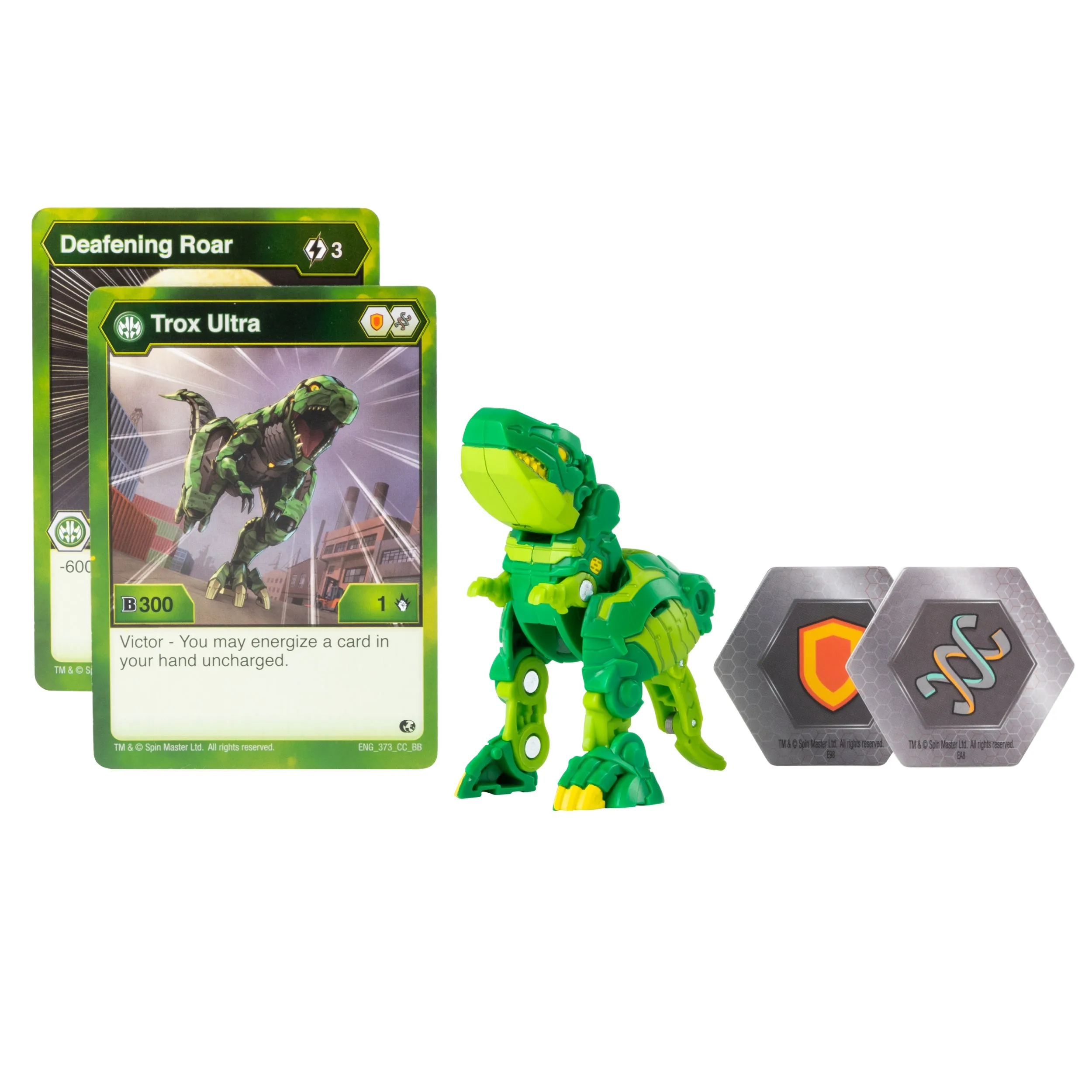 Bakugan Ultra, Trox, 3-inch Collectible Action Figure and Trading Card, for Ages 6 and Up