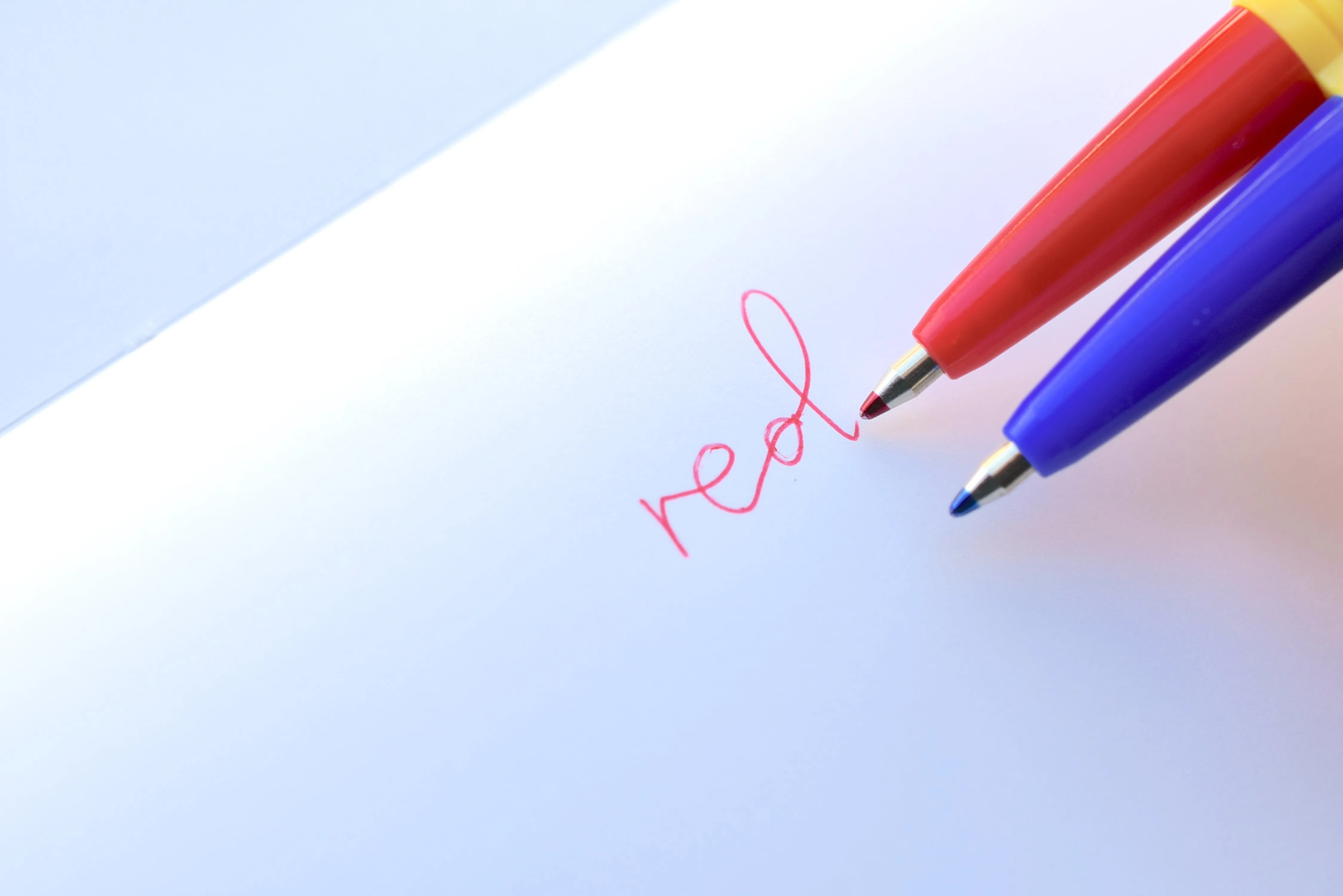 Batons Dual Ballpoint Pen - Yellow