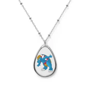 Blastdile Oval Necklace