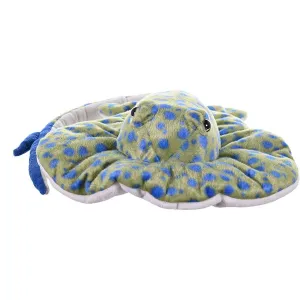 Blue Spotted Ray Stuffed Animal - 15"