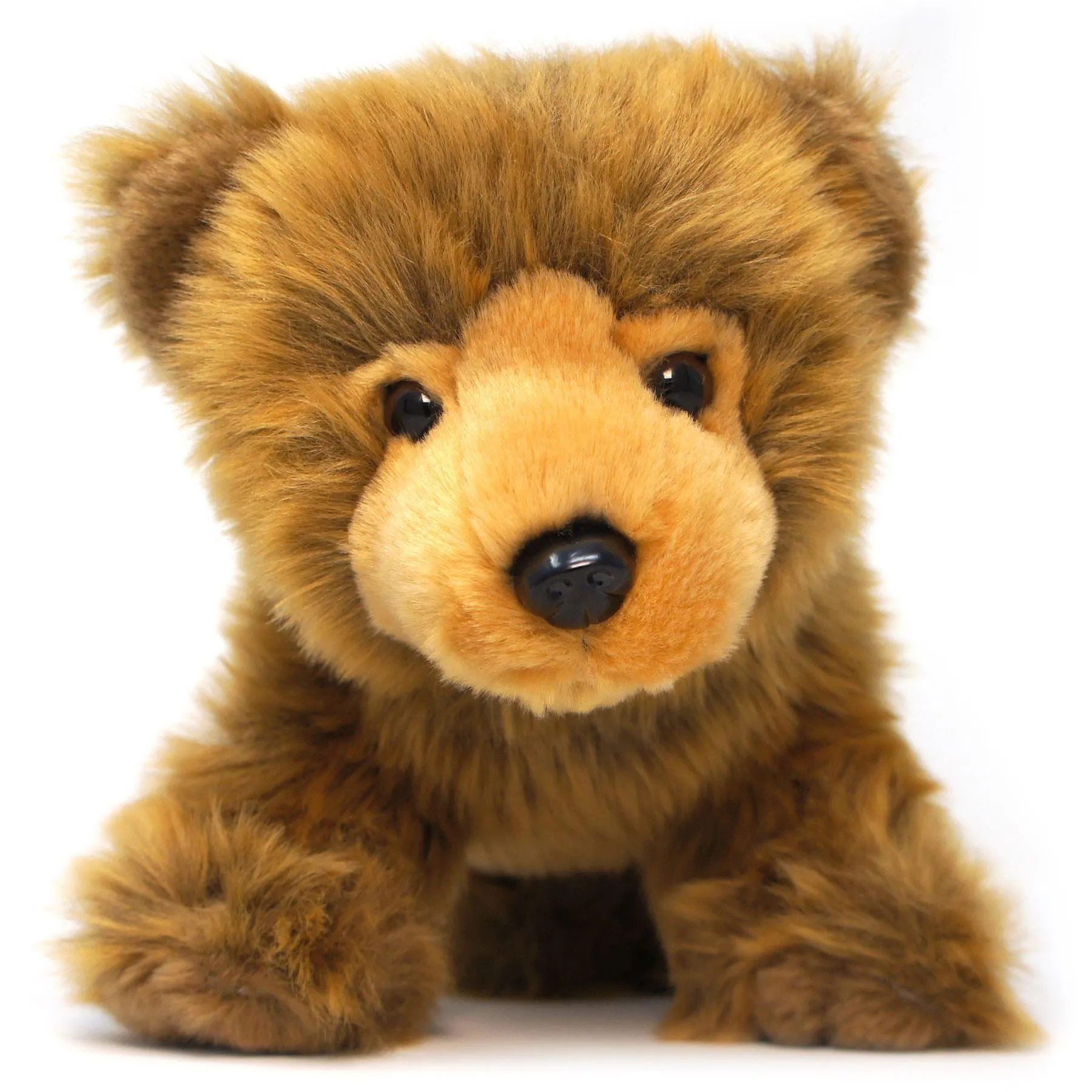Borya The Baby Grizzly Bear | 10 Inch Stuffed Animal Plush | By TigerHart Toys