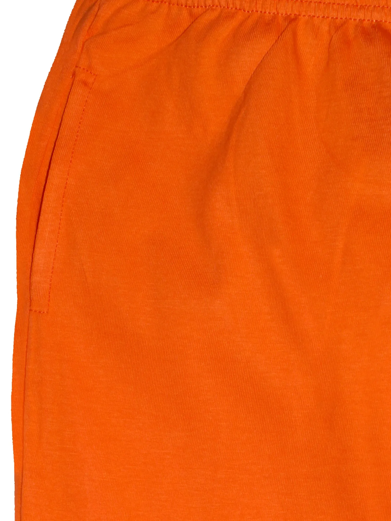 Boys Cotton T-Shirt with Print & Solid Pyjama Sets