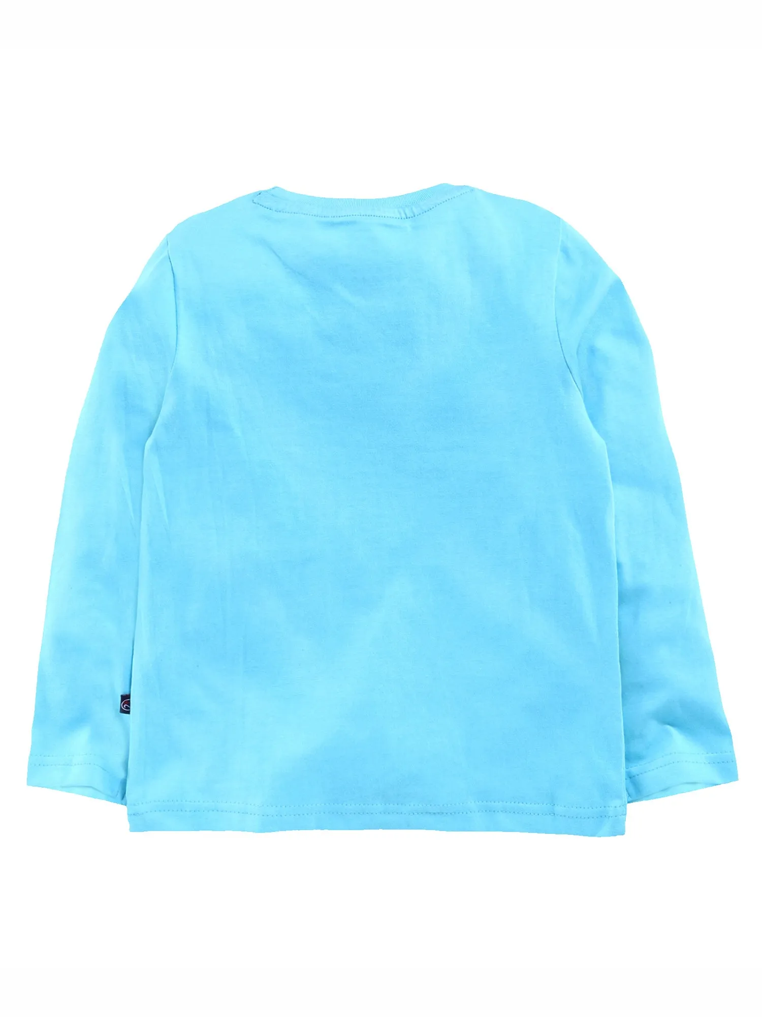 Boys Cotton T-Shirt with Print & Solid Pyjama Sets