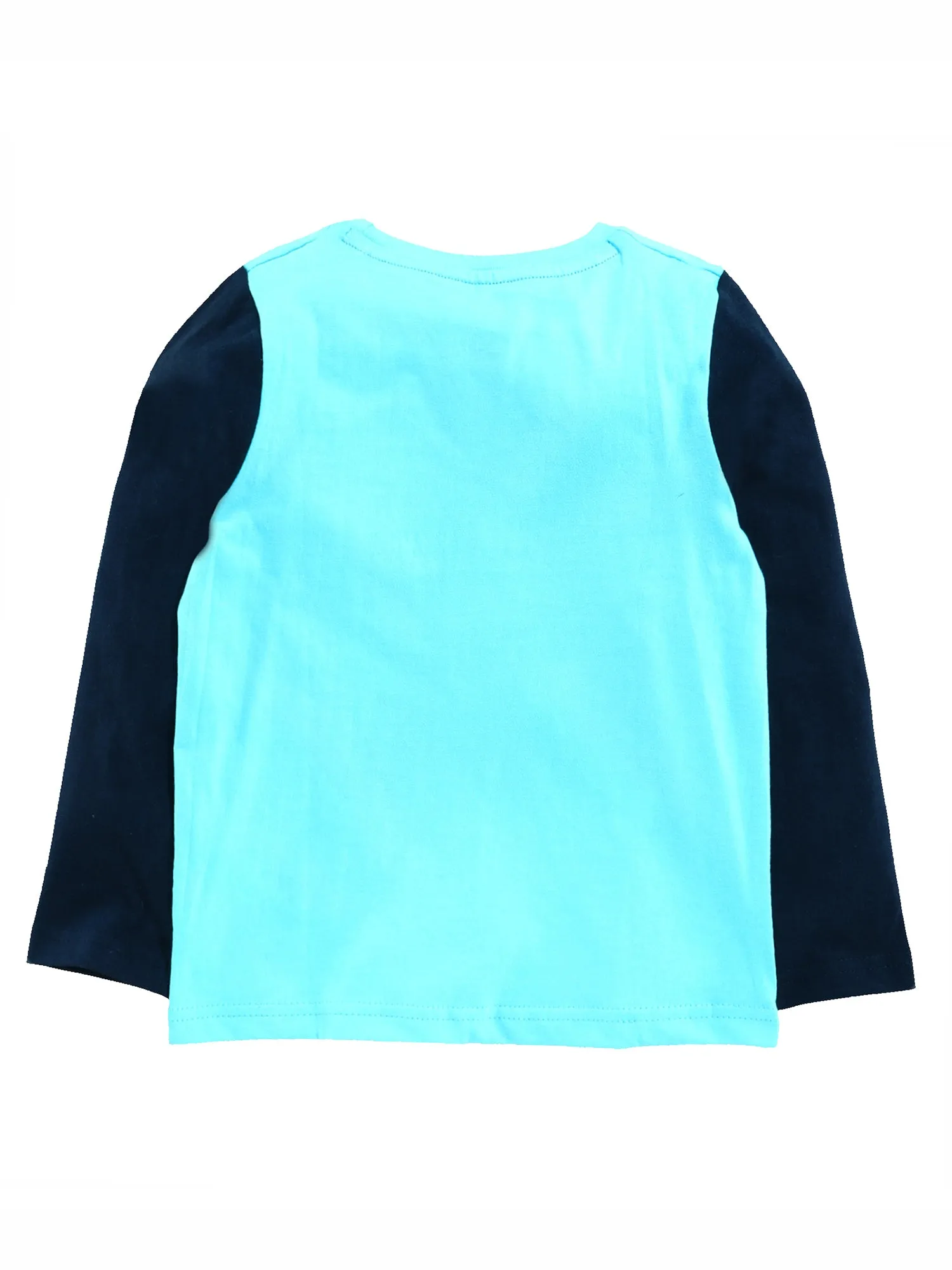Boys Cotton T-Shirt with Print & Solid Pyjama Sets