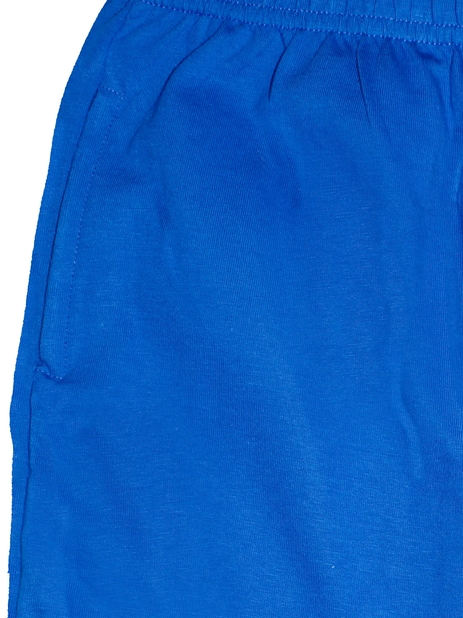 Boys Cotton T-Shirt with Print & Solid Pyjama Sets