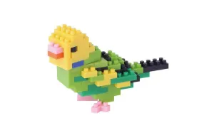Budgerigar Green Oparin Nanoblock
