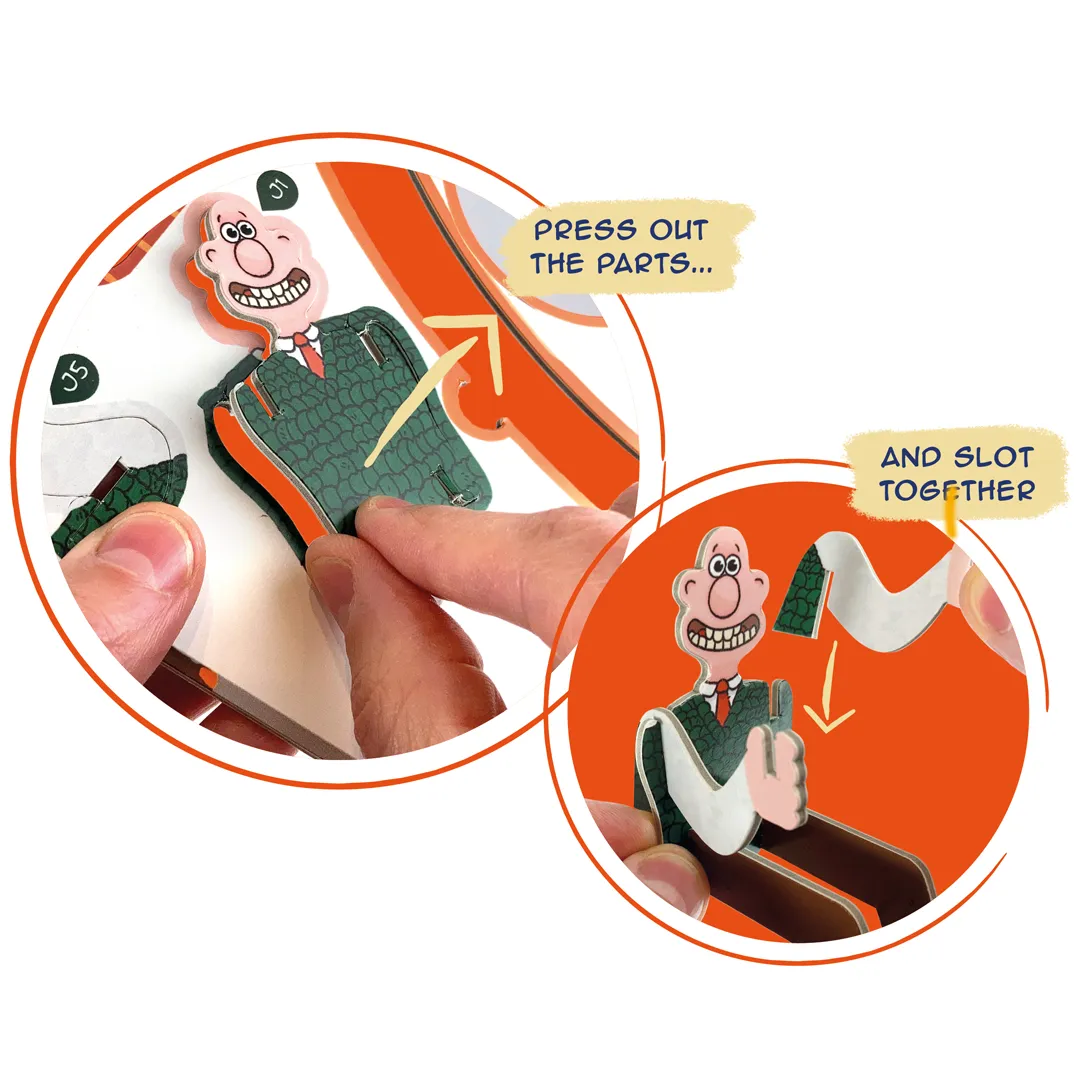 Build Your Own Wallace & Gromit Rocket Kit