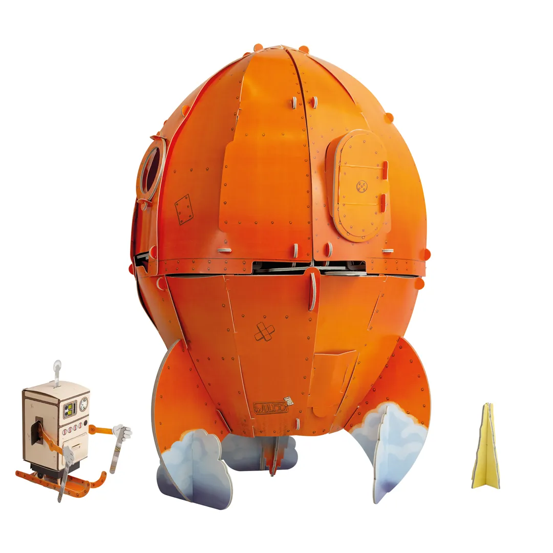 Build Your Own Wallace & Gromit Rocket Kit