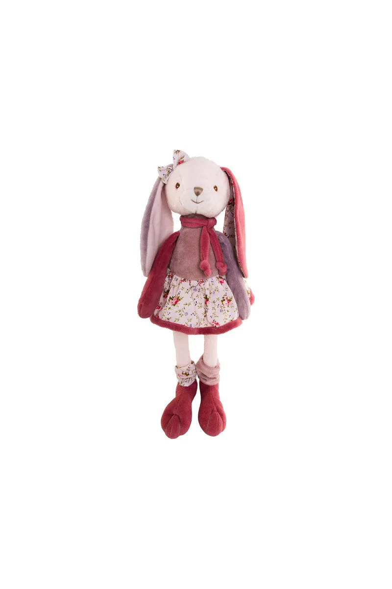 Bukowski Bears Bibi Sisters Bunny Toy in Flower Skirt