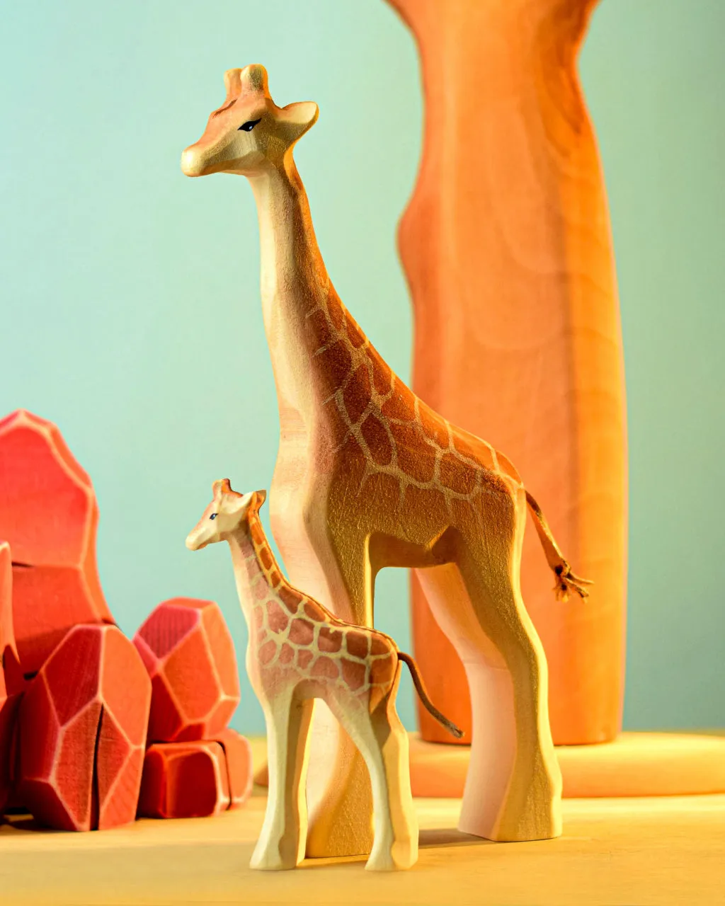 Bumbu Wooden Male Giraffe