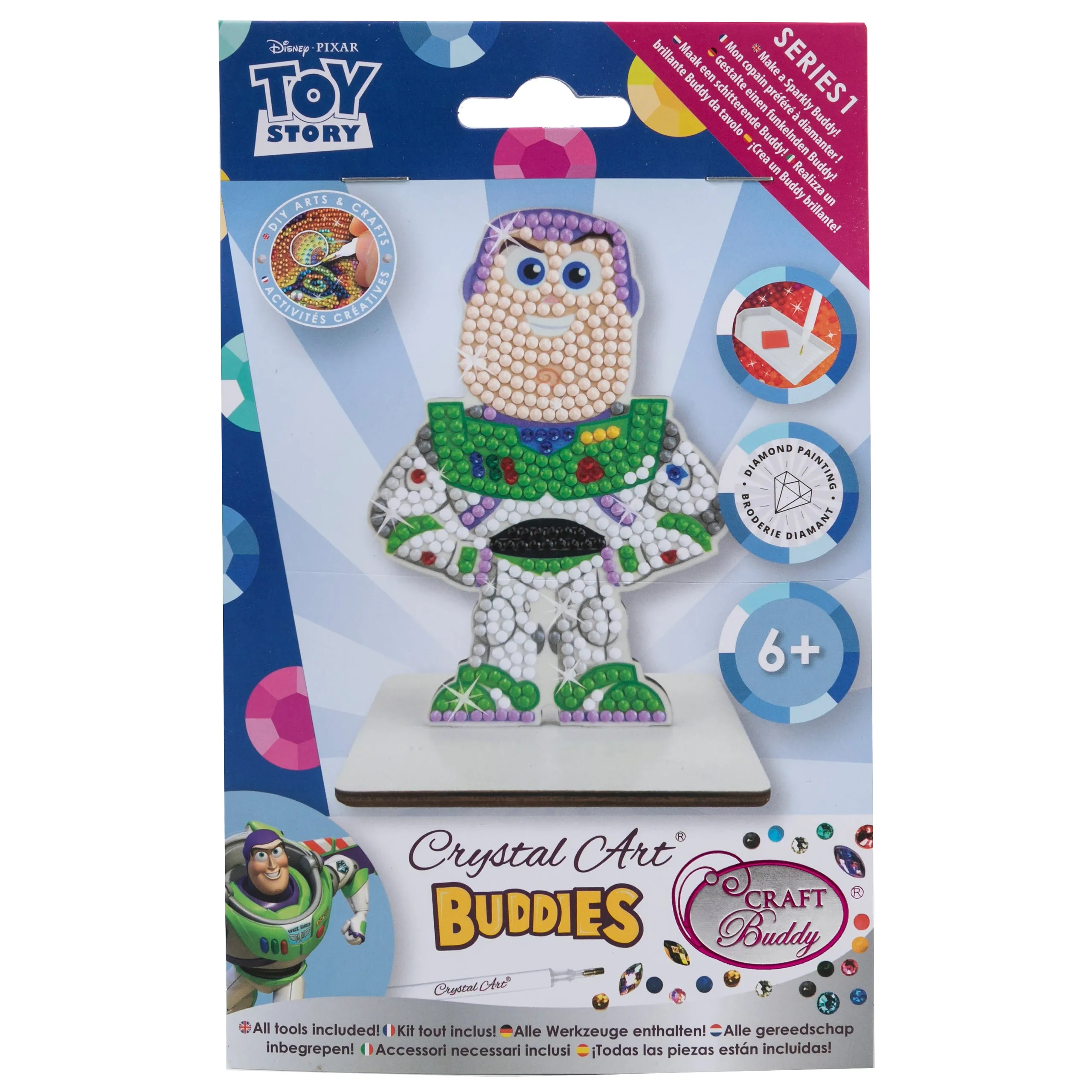 Buzz Lightyear Toy Story Crystal Art Buddy