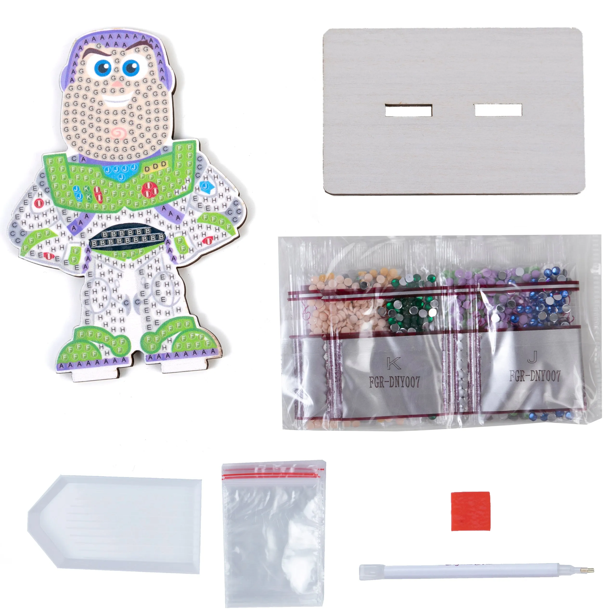 Buzz Lightyear Toy Story Crystal Art Buddy