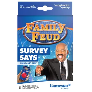 Card Games Family Feud Jumbo Card Game