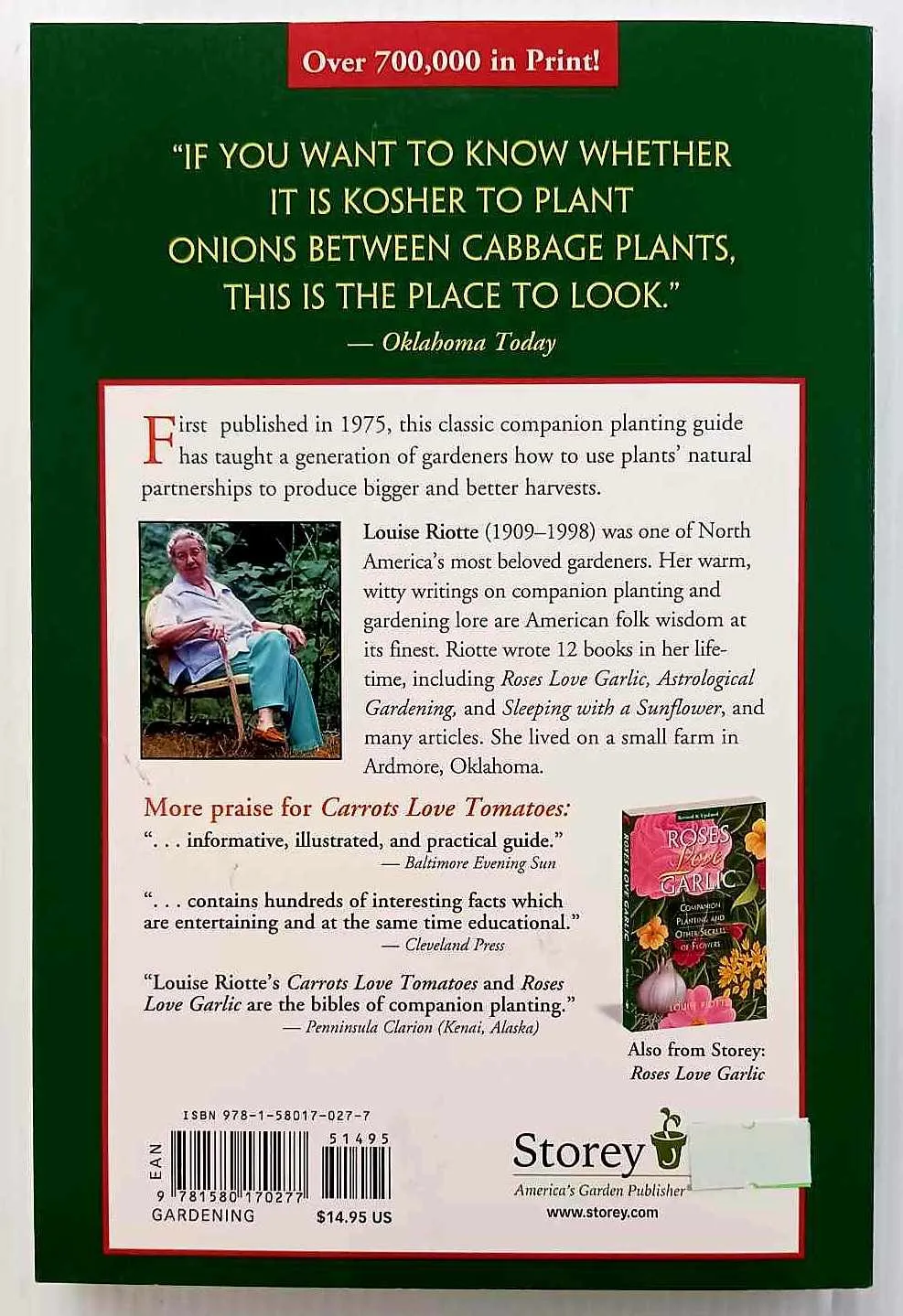 CARROTS LOVE TOMATOES - Louise Riotte