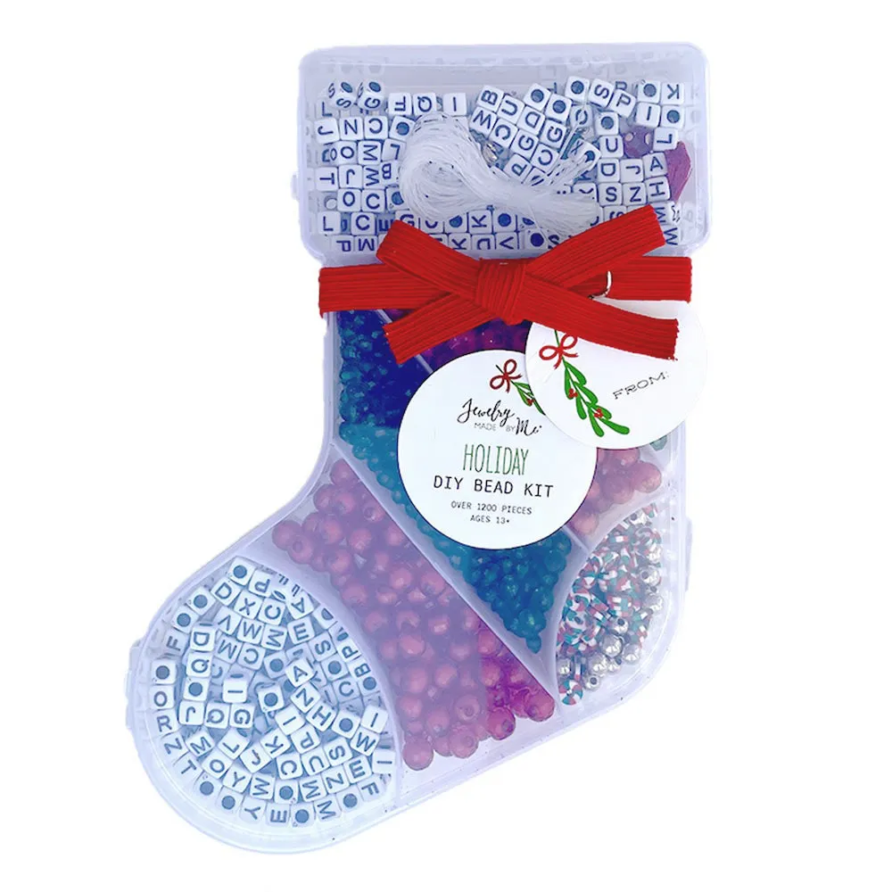 Christmas Stocking Bead Box