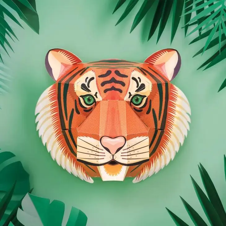 Clockwork Soldier Create Your Own Majestic Tiger Head Kit