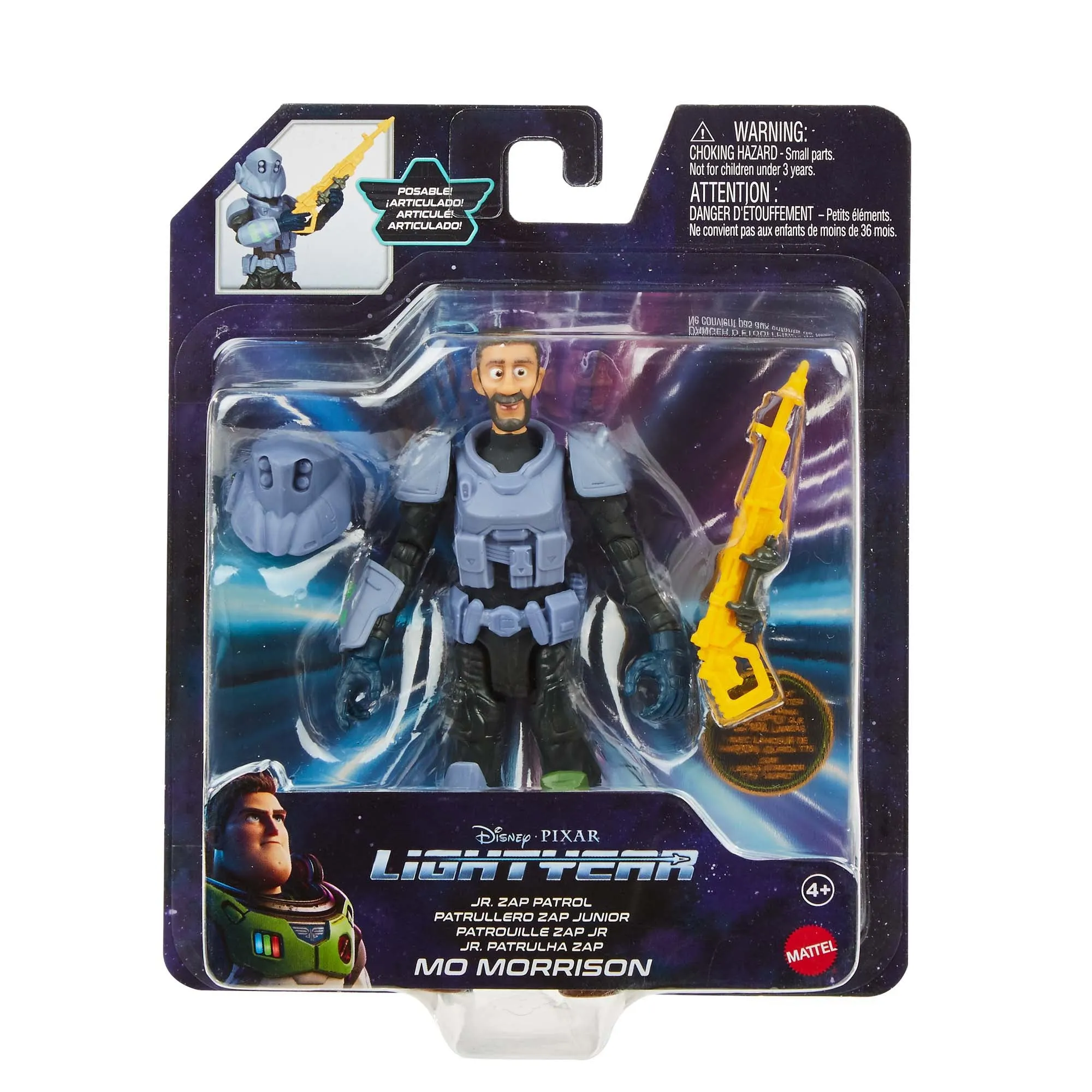 Disney Pixar Lightyear Core Figure Jr. Zap Patrol Mo Morrison