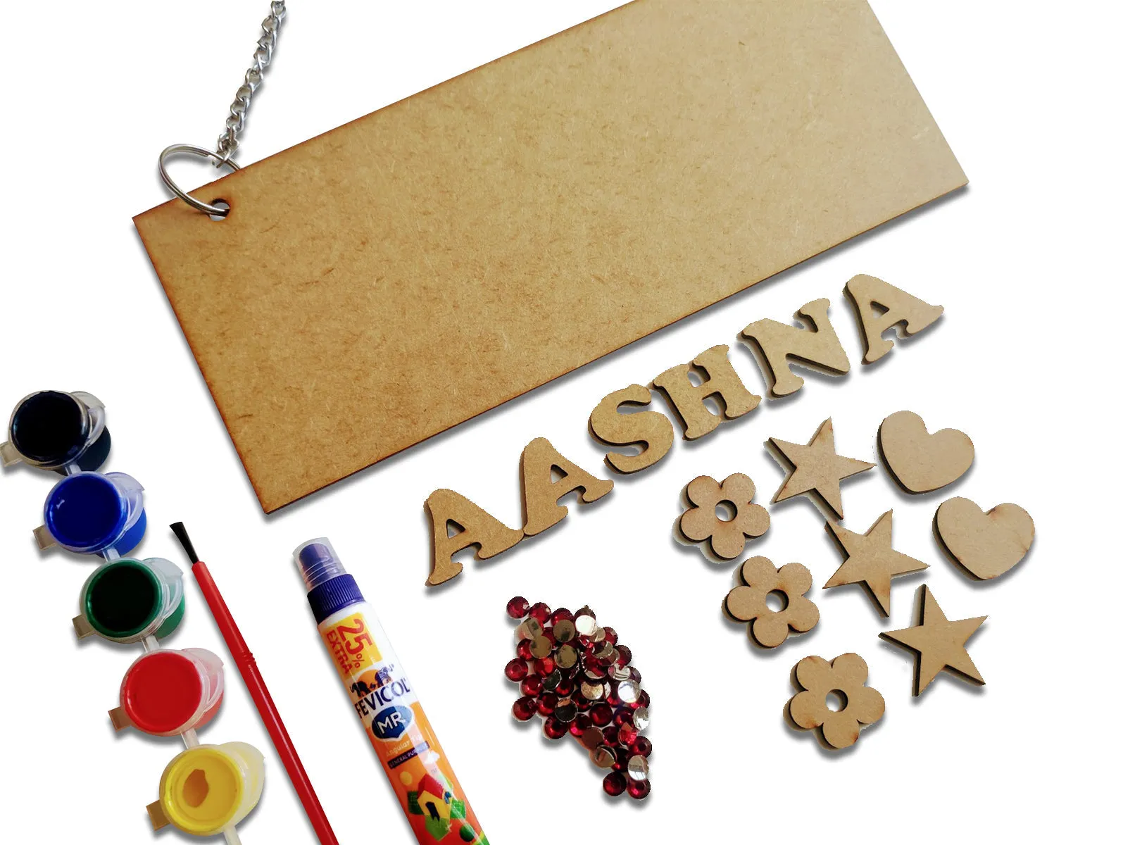 DIY Personalised Name Board Activity Kit (PREPAID)