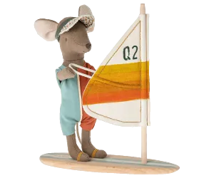 Dolls | Surfer Big Brother Mouse | Maileg
